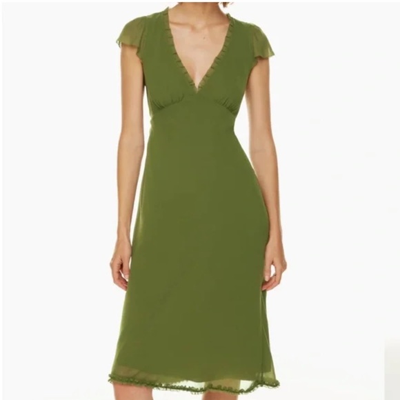Aritzia Wilfred Camelot dress - Picture 3 of 4